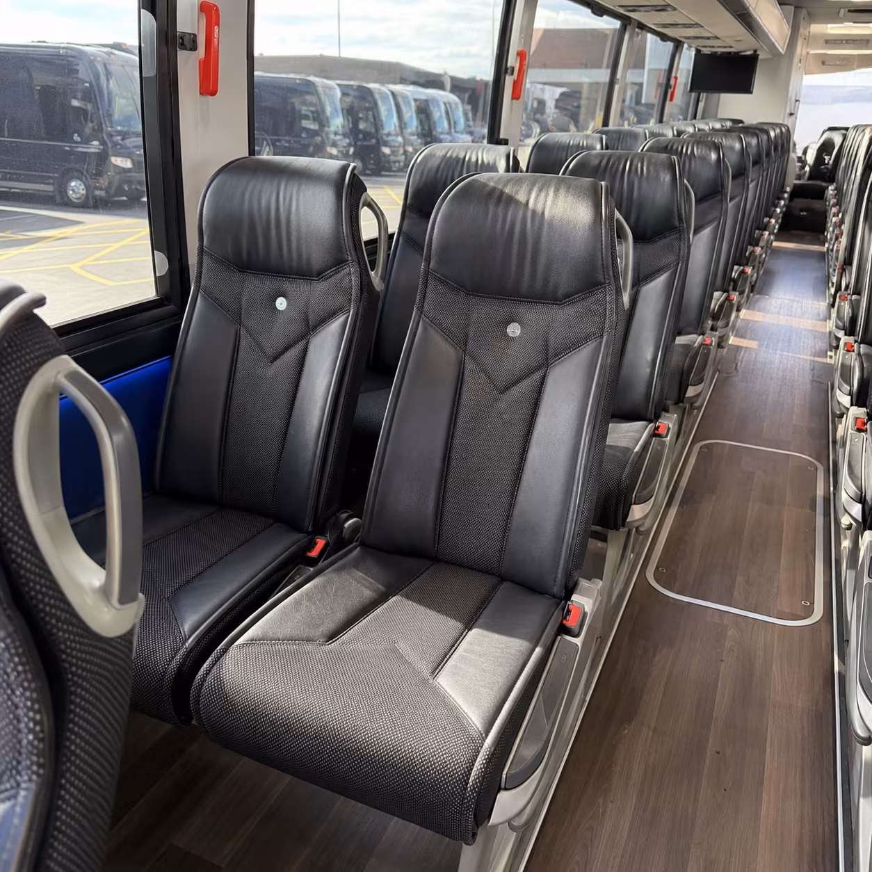reno charter bus interior gallery