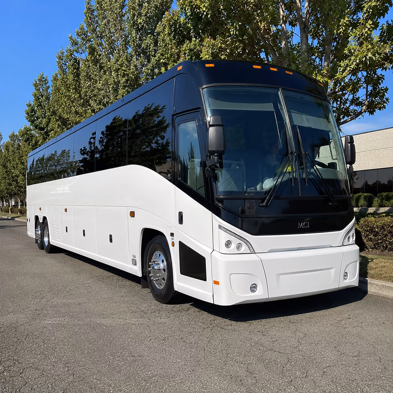 reno charter bus rental exterior