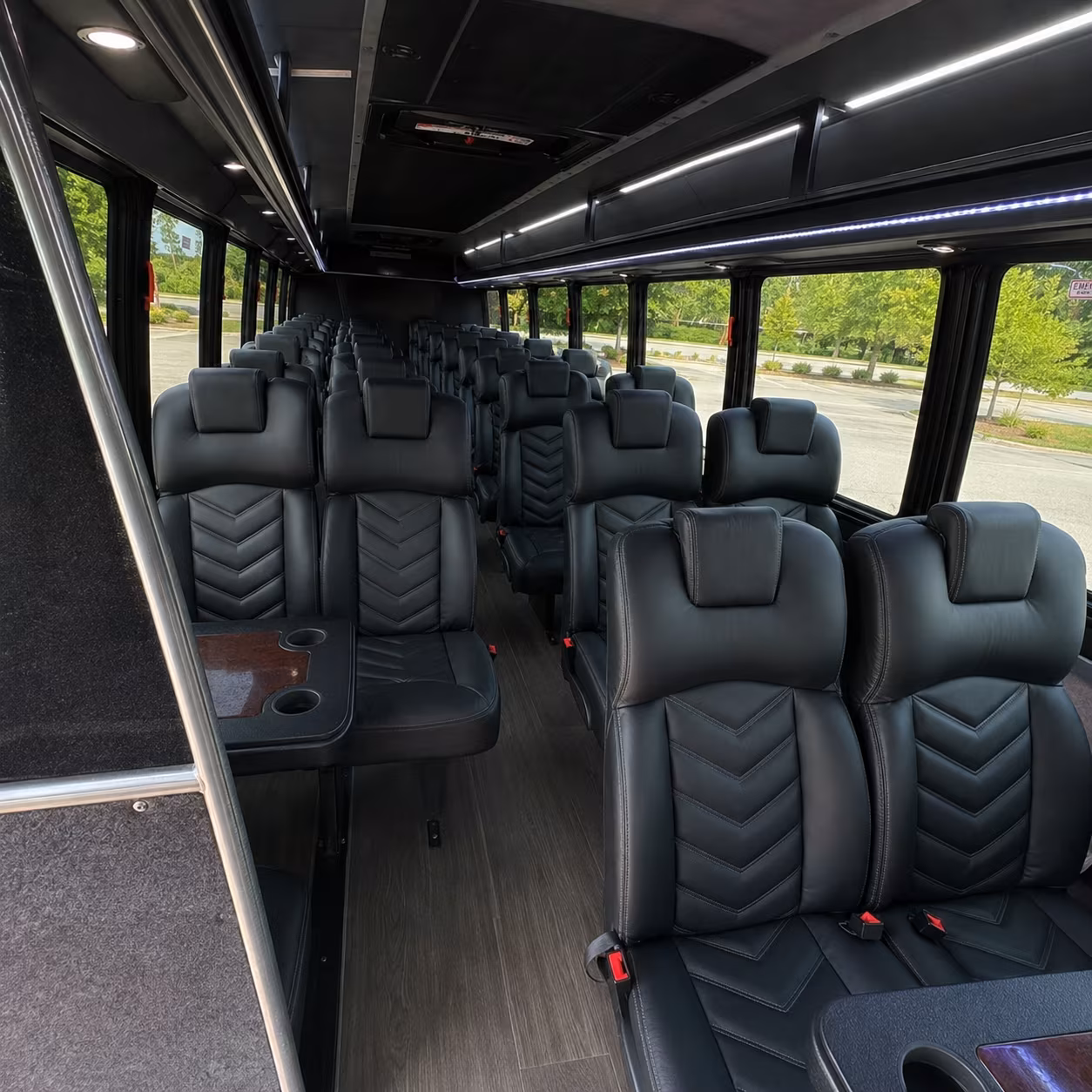 reno private event transportation onboard seating