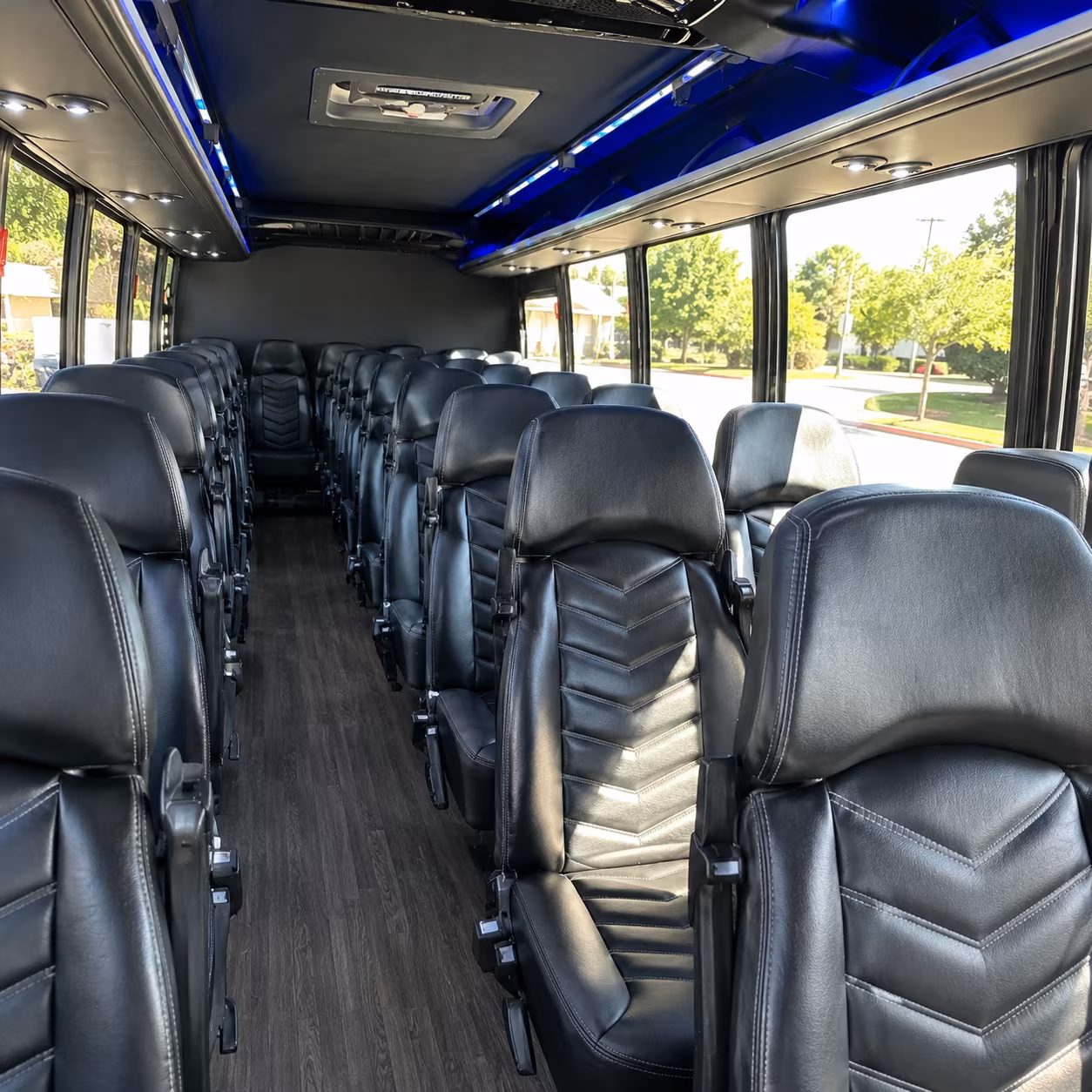 reno school event transportation onboard seating
