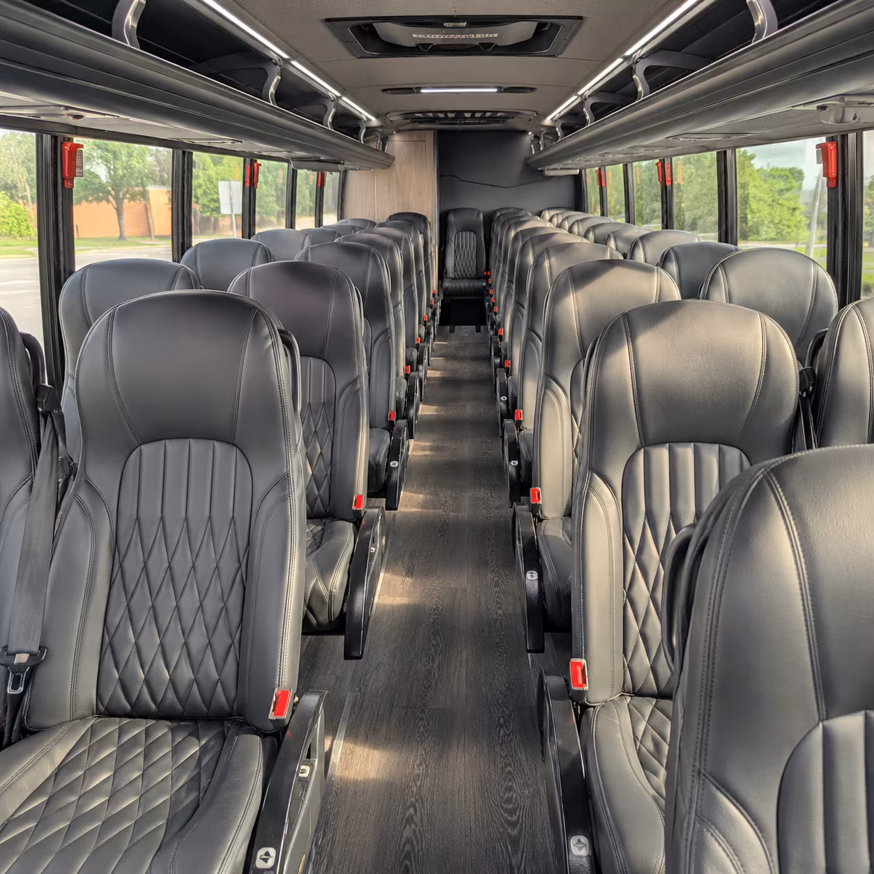 reno sporting event transportation onboard seating
