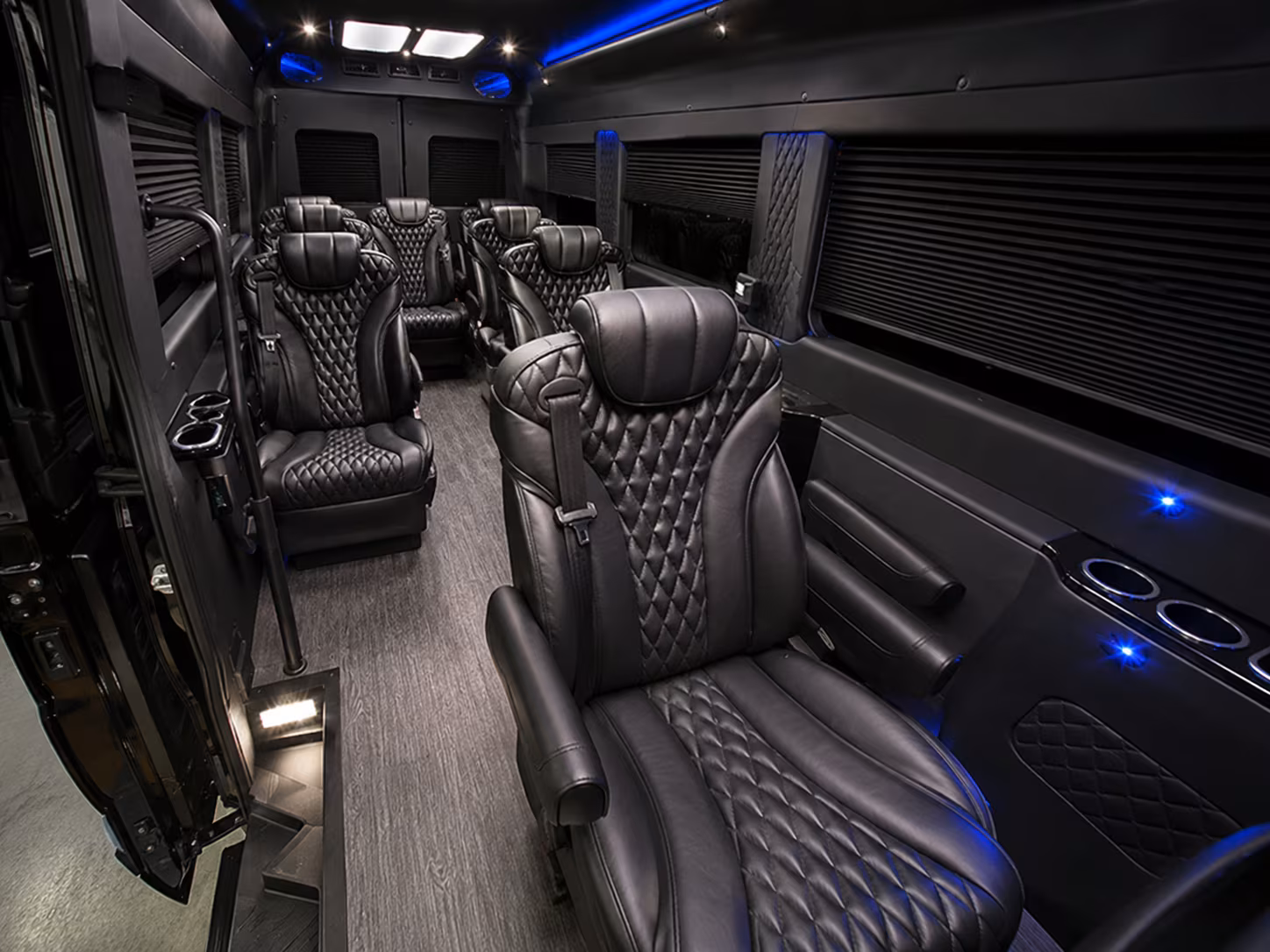 reno wedding transportation onboard seating