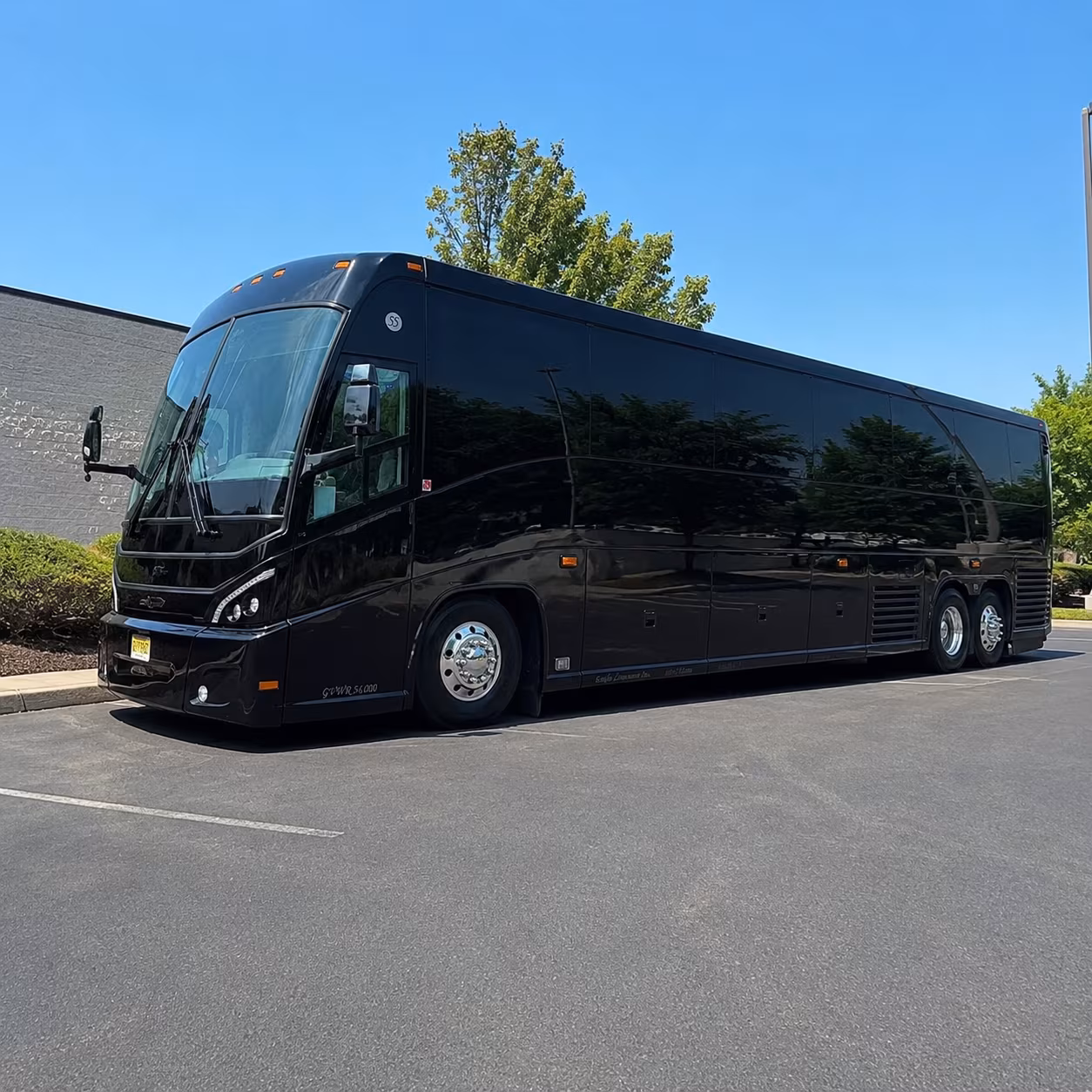 retreat and youth group buses for trips to lake tahoe and beyond